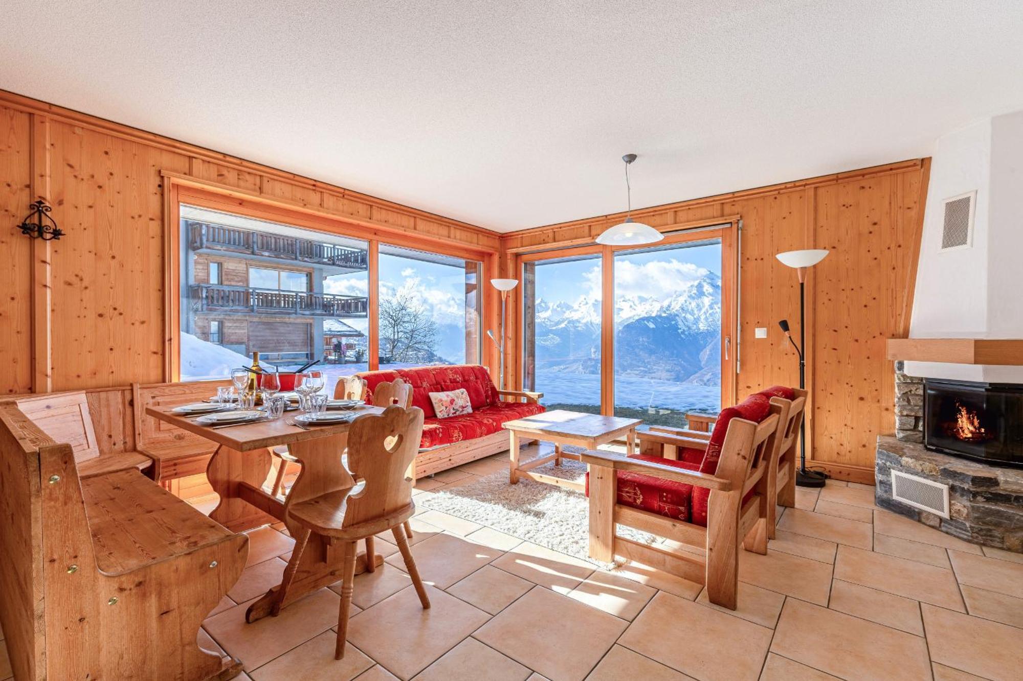 Plein Ciel MOUNTAIN&COSY apartments by Alpvision Résidences Veysonnaz Exterior foto